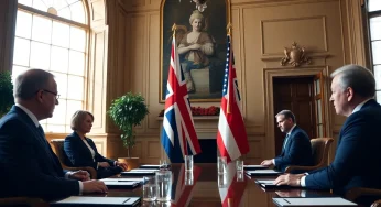 UK PM Meets US President at the White House