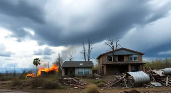 Severe Storm System Causes Widespread Destruction Across States