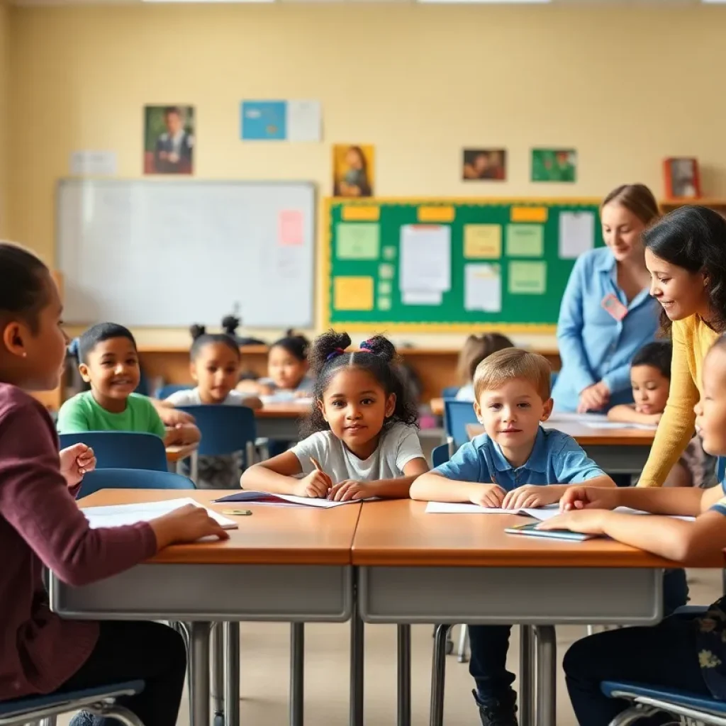 Students in a classroom at Florence County School District