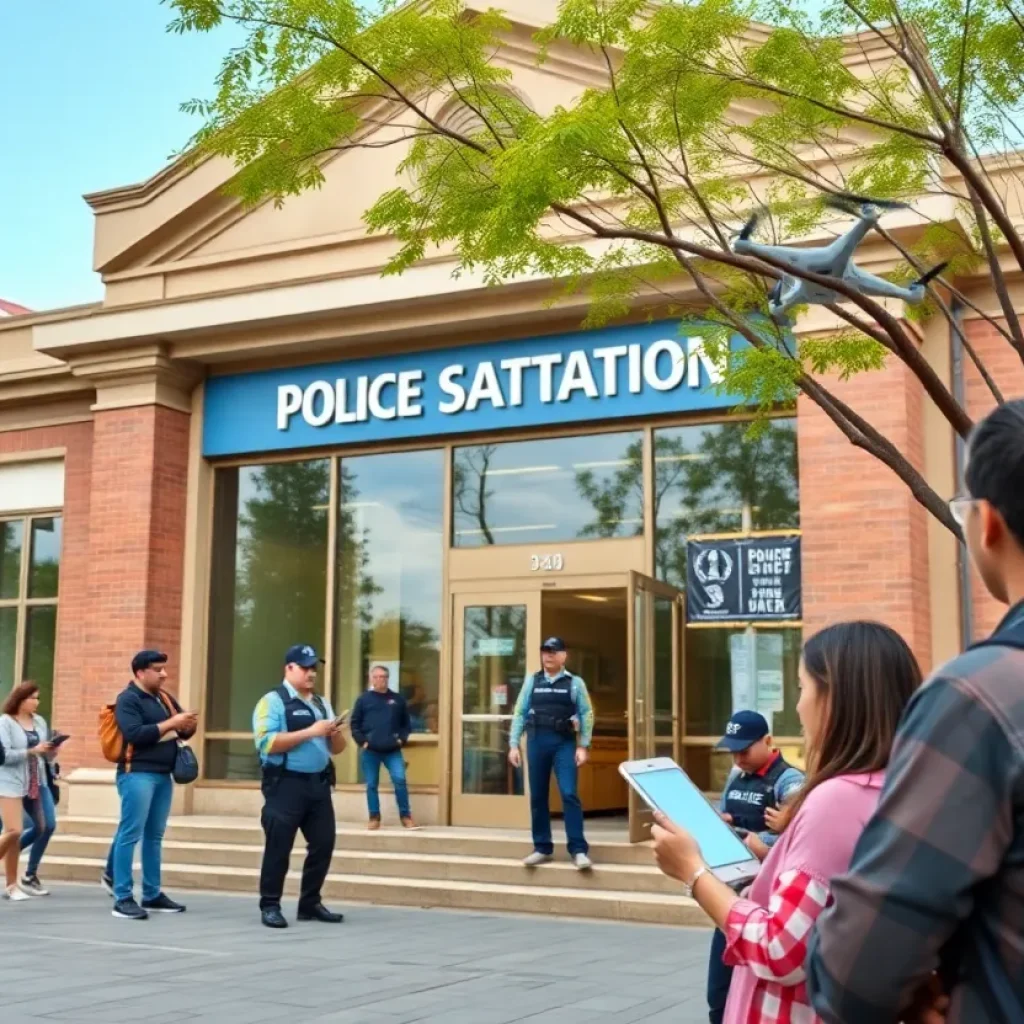 Community engagement with Florence Police Department