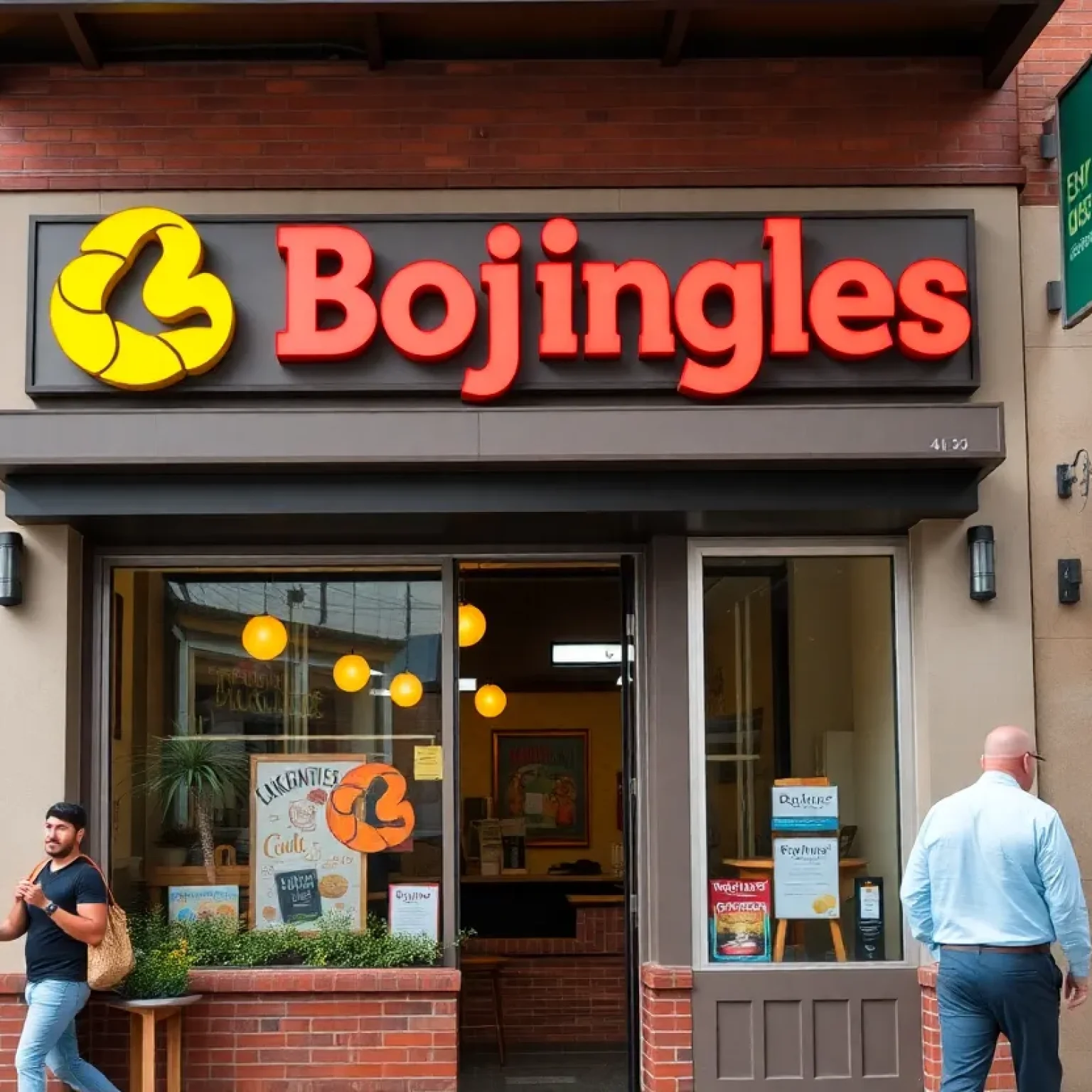 New Bojangles walk-up restaurant in Florence