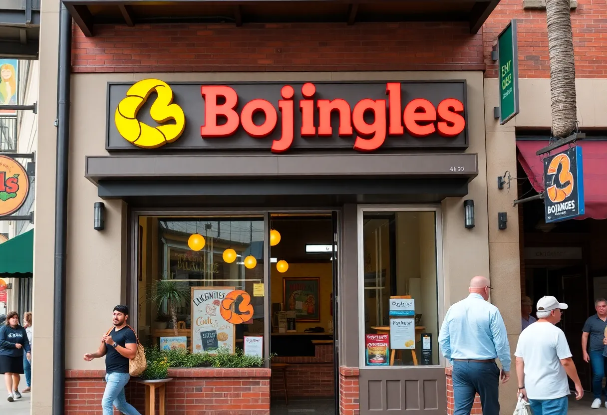New Bojangles walk-up restaurant in Florence