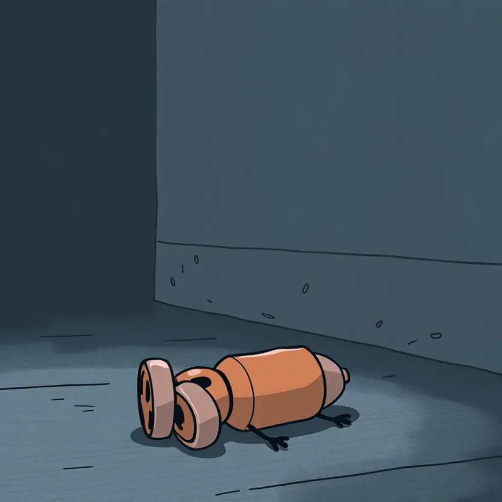 Conceptual image symbolizing child safety and neglect.