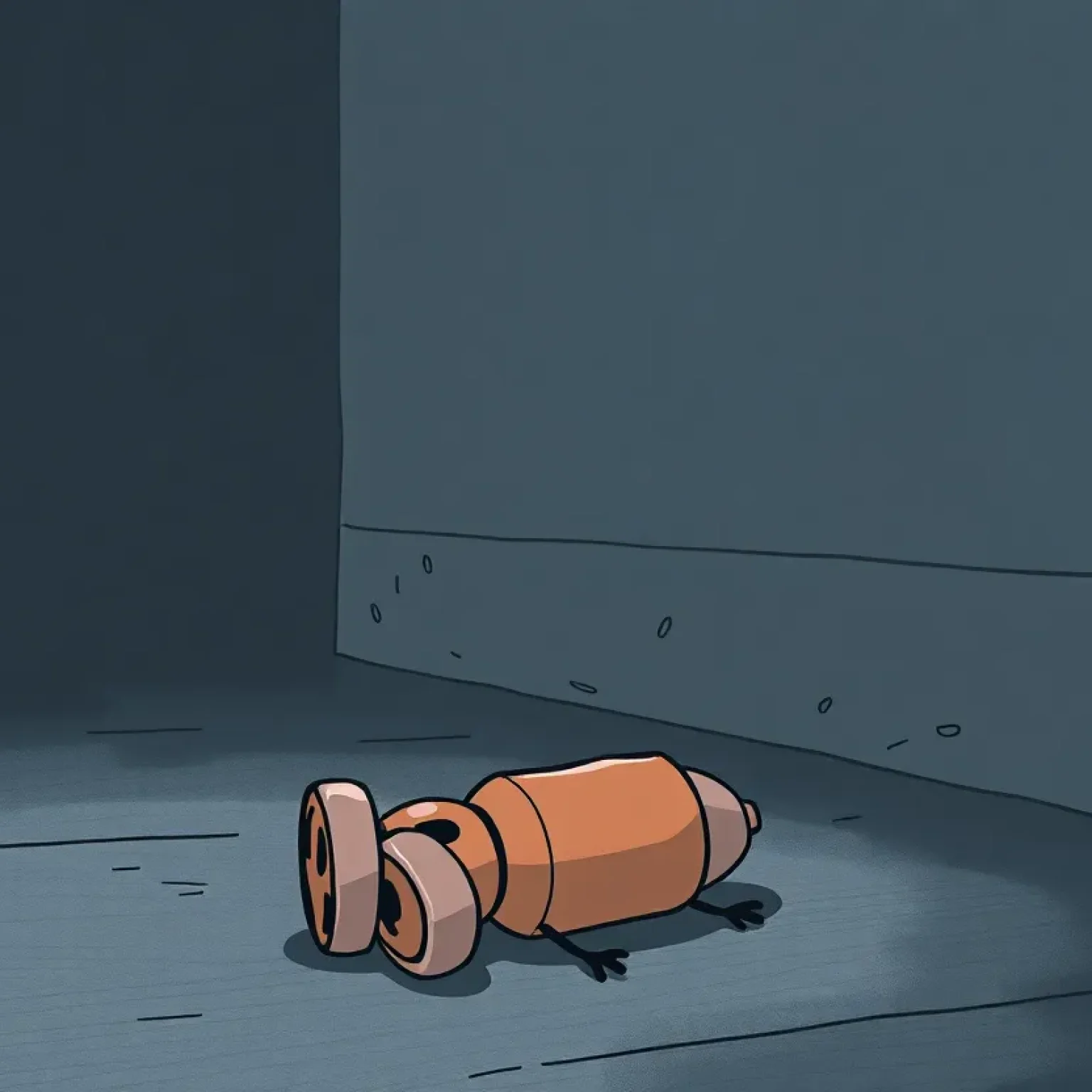 Conceptual image symbolizing child safety and neglect.