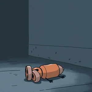 Conceptual image symbolizing child safety and neglect.