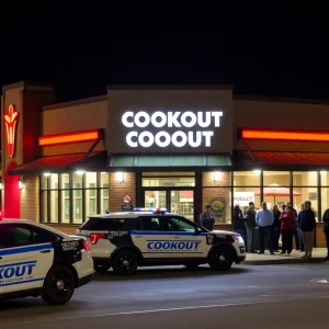 Police investigating shooting incident outside Cookout restaurant in Florence