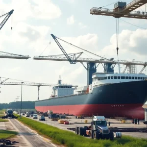 Newport News Shipbuilding Facility in Goose Creek