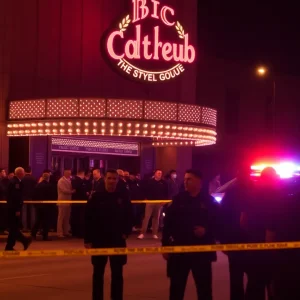Police response at the scene of a nightclub shooting in Florence County