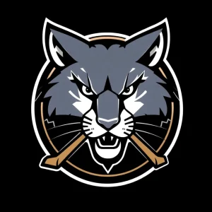 Logo of the Pee Dee Ice Cats hockey team