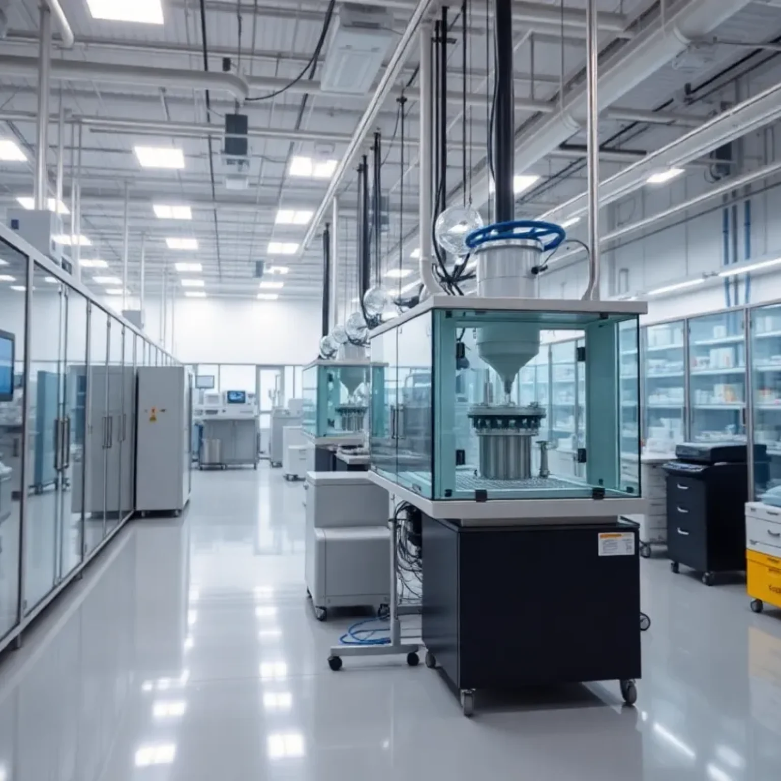Advanced pharmaceutical manufacturing facility for mental health treatments