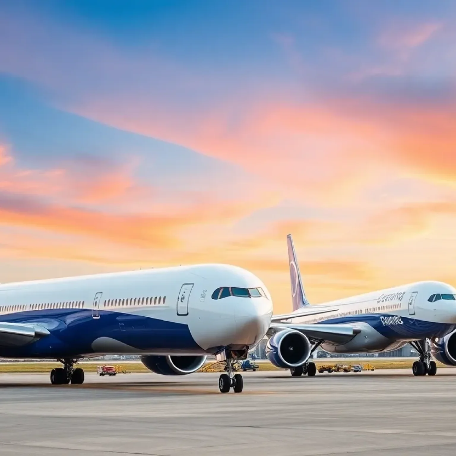 Boeing Jets in Flight
