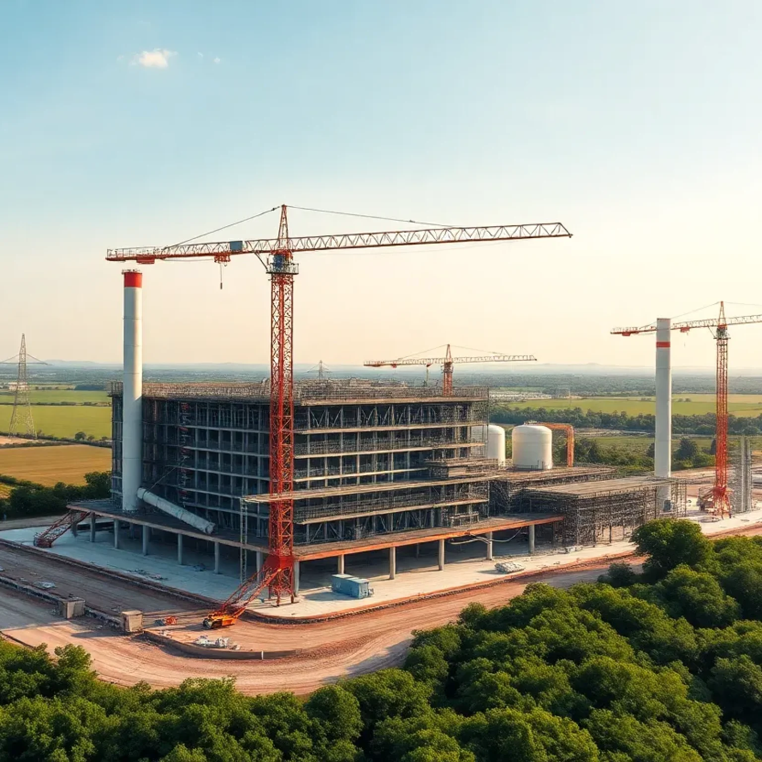 Duke Energy Power Plant Construction