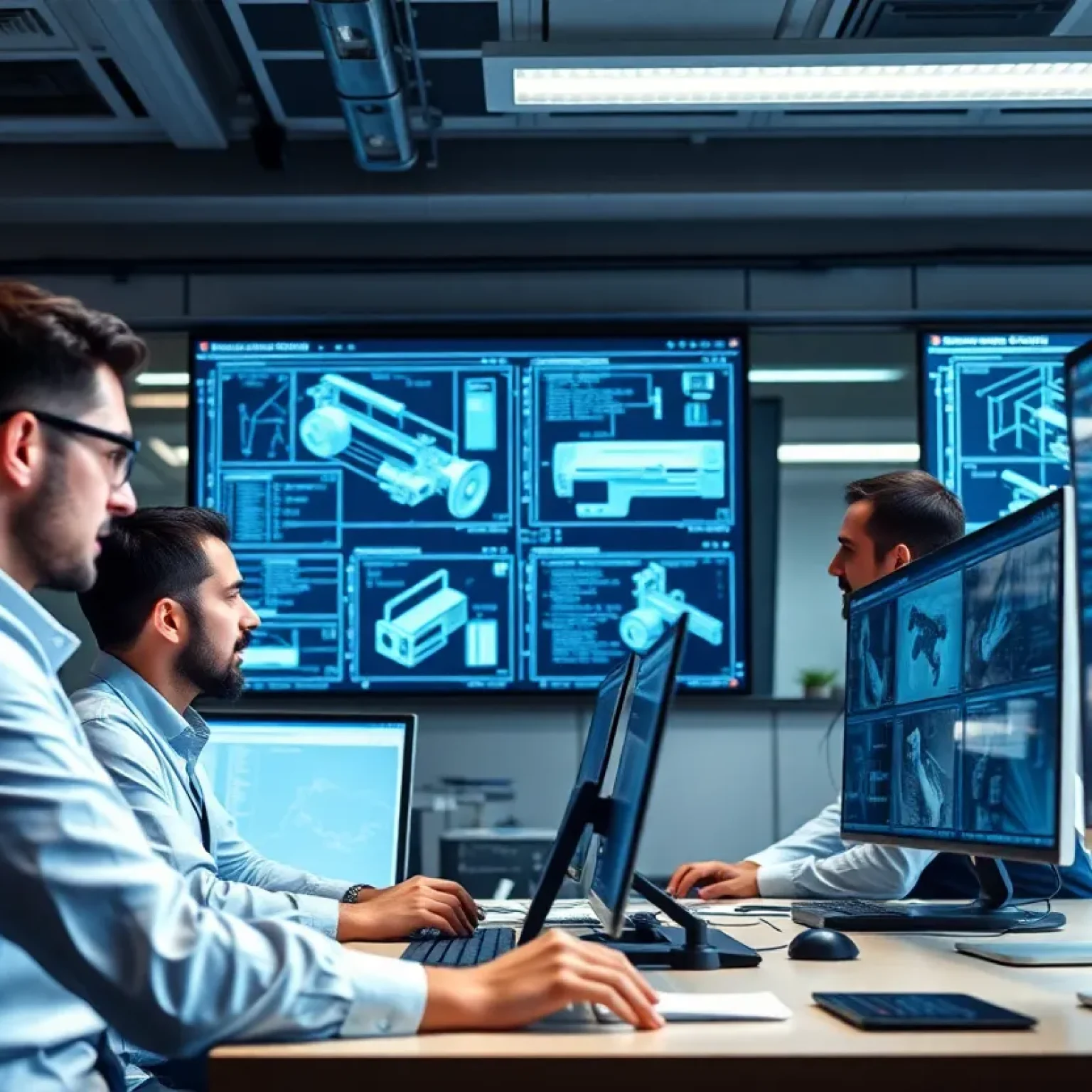 Engineers Collaborating at Integer Technologies