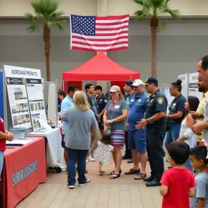 Community members attending Florence County hurricane preparedness event.