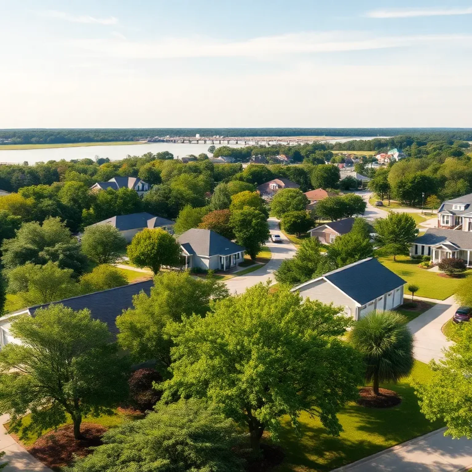 A picturesque view of Florence, SC highlighting its community and natural beauty.