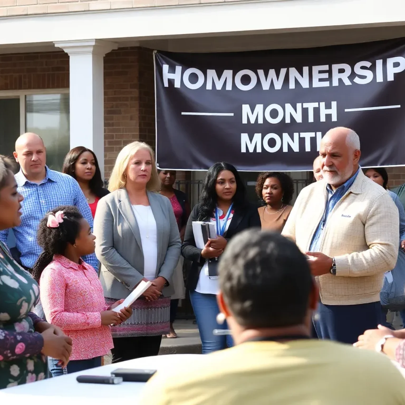 Community event celebrating Homeownership Month in Florence