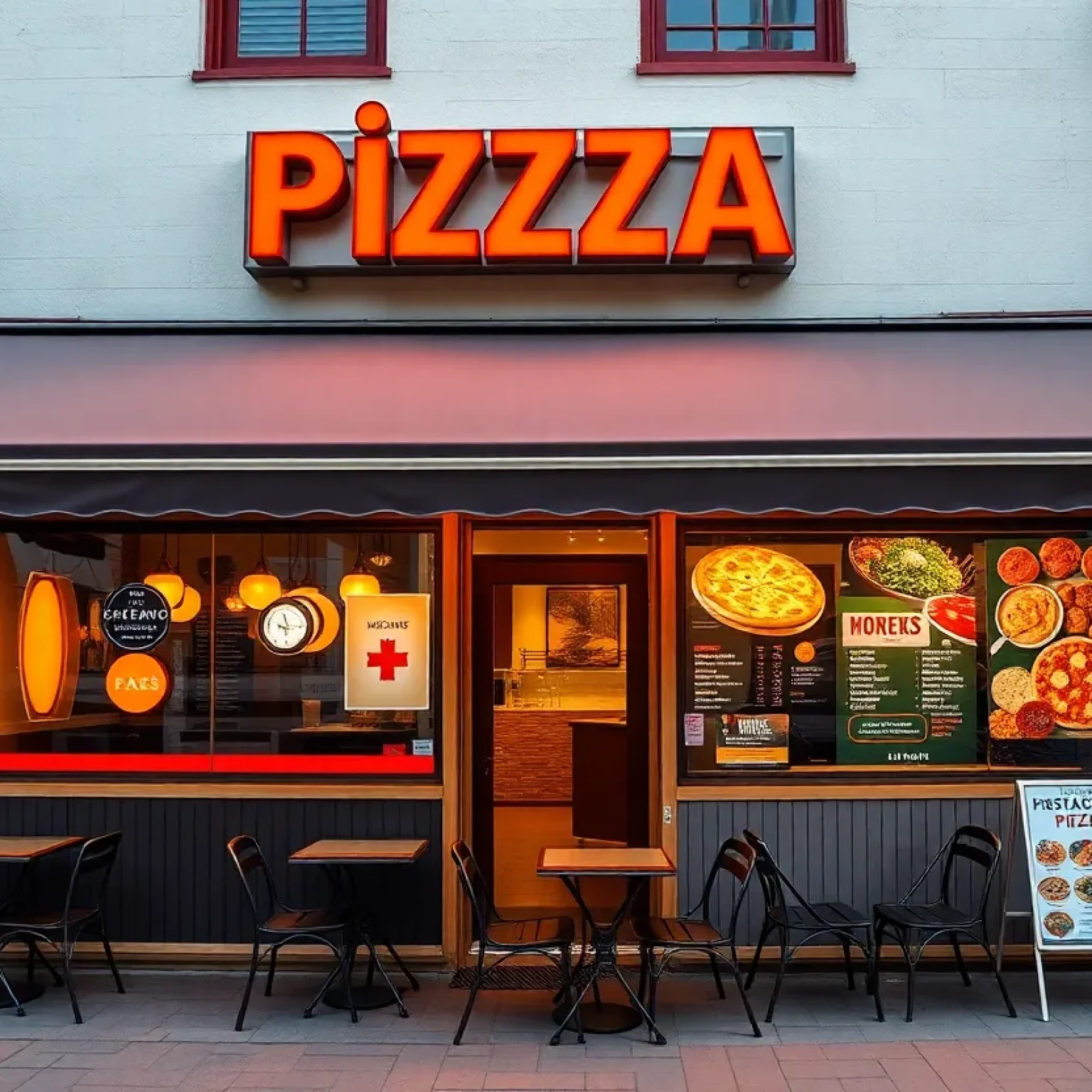 Exterior view of Big Daddy's Pizza and Wings restaurant in Florence