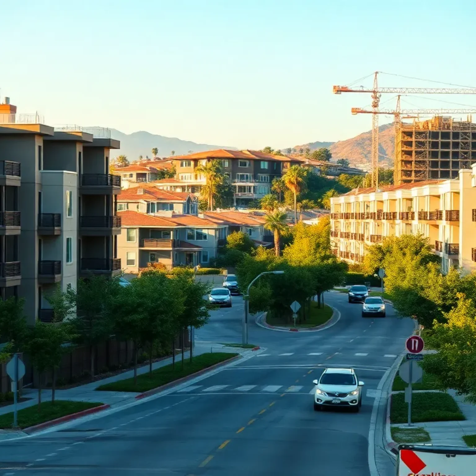 New housing developments in California