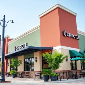 Chipotle restaurant in Florence, South Carolina