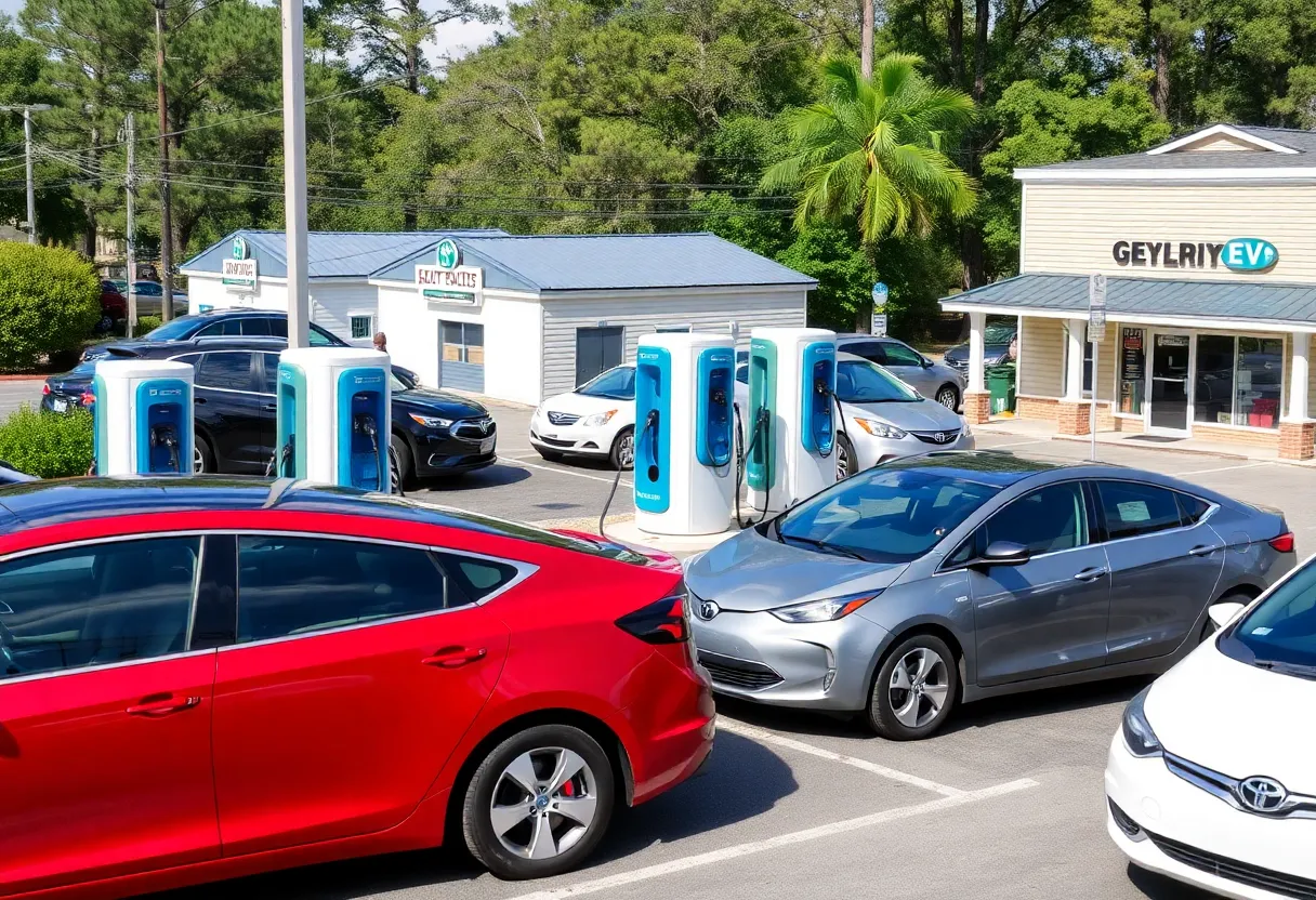 Electric Vehicle Charging in South Carolina