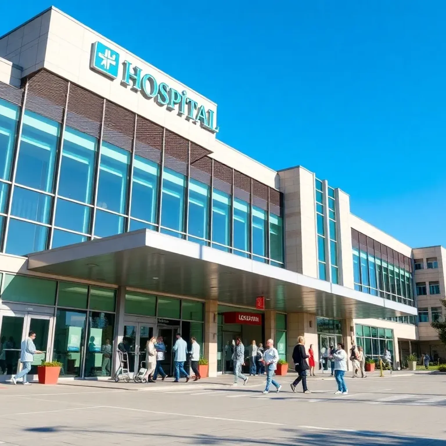 Exterior view of Grand Strand Regional Medical Center