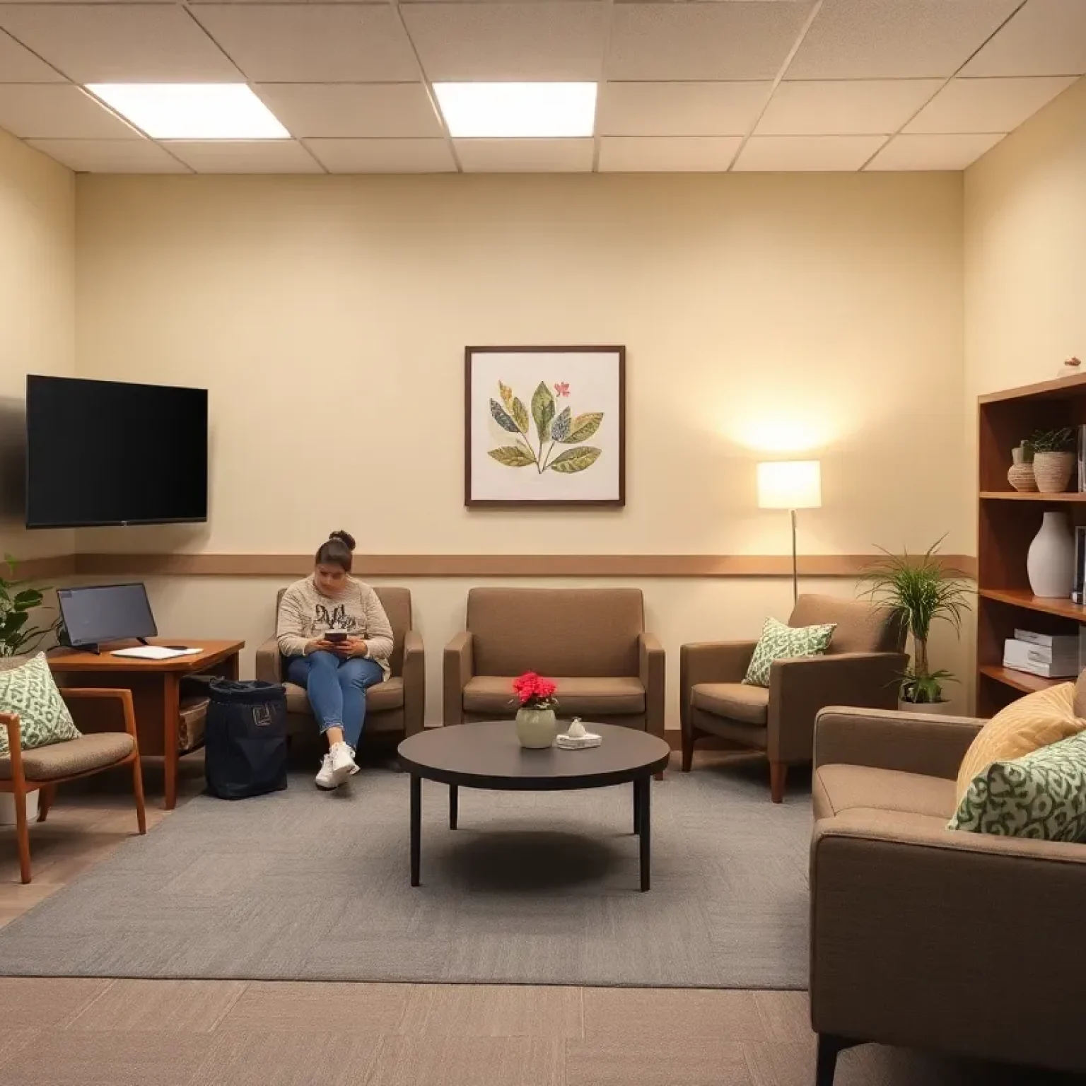 Visitation room for foster children and families