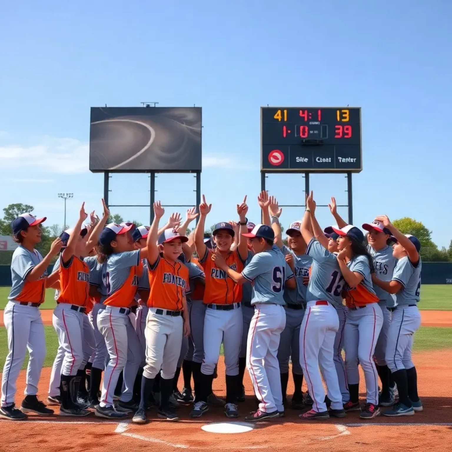 Richland Post 215 baseball team celebrates championship victory