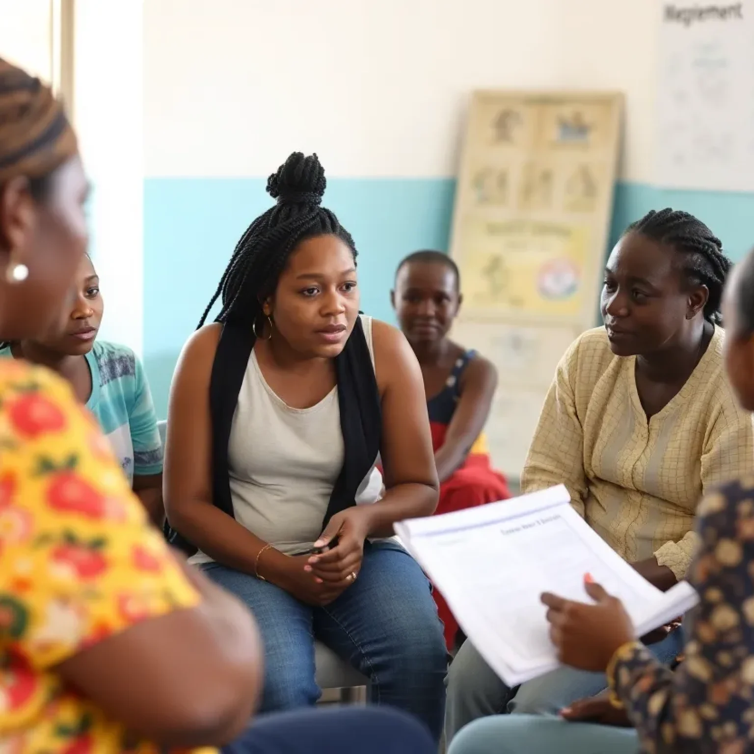 Community meeting focused on child safety and prevention of exploitation