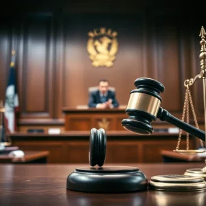 Courtroom Scene on Investment Fraud