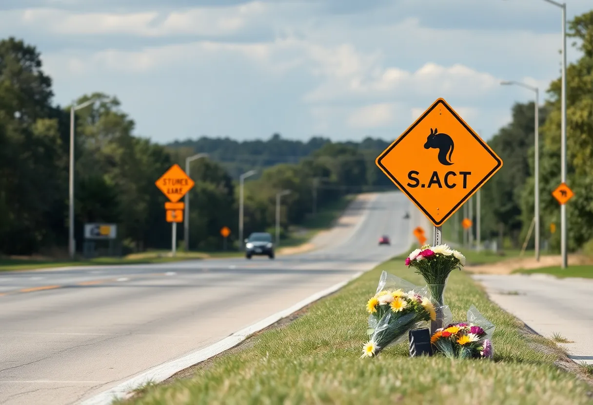 Highway scene in Florence County highlighting road safety