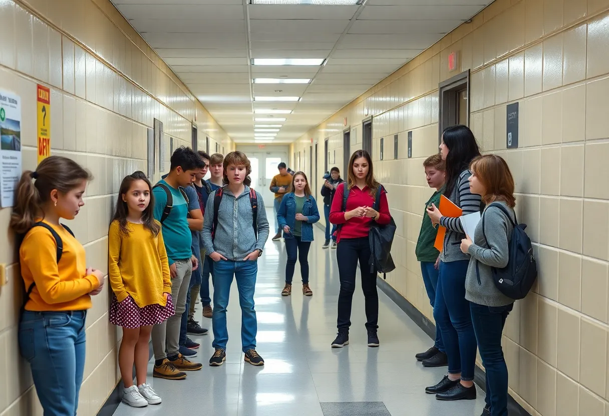 Students at West Florence High School concerned about a foul odor
