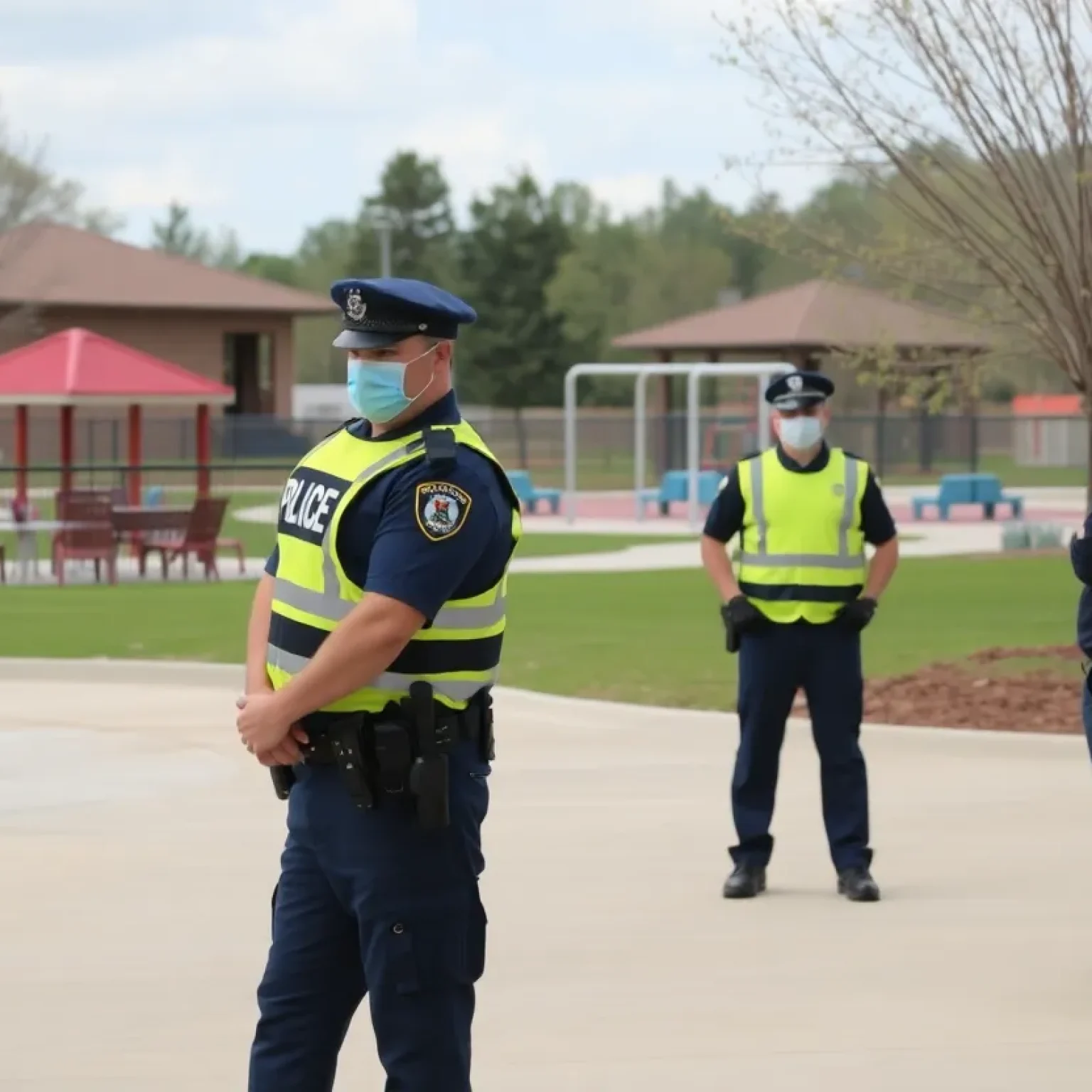 Police presence at Freedom Florence Recreation Complex after inmate escape