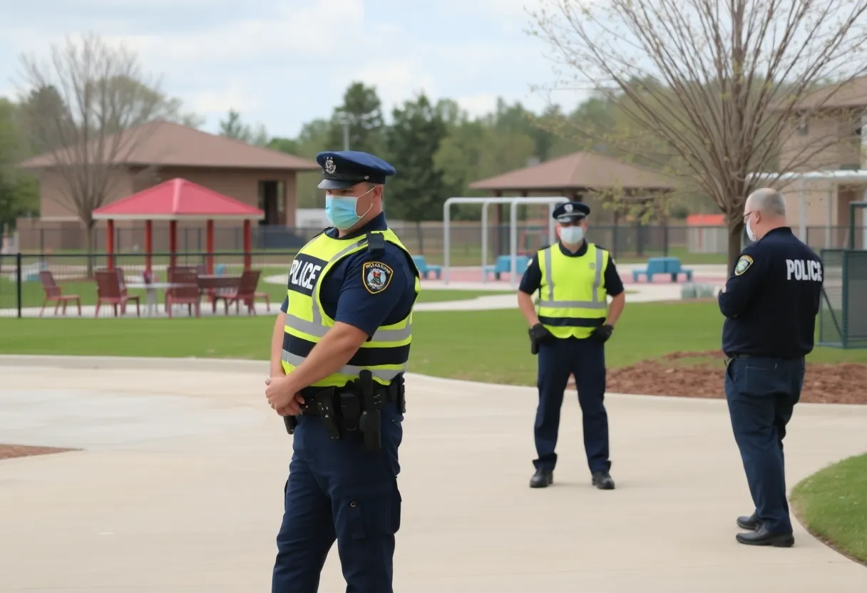 Police presence at Freedom Florence Recreation Complex after inmate escape
