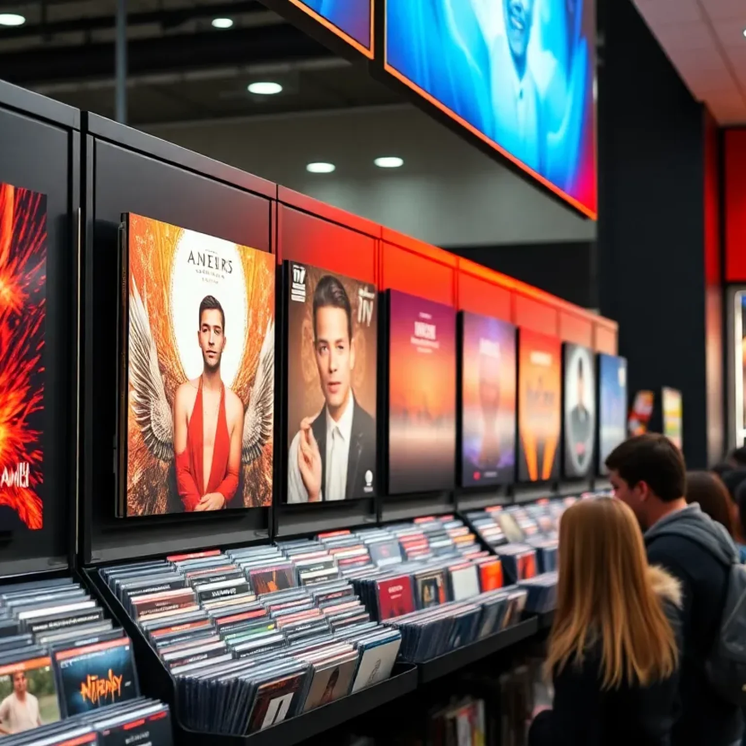 Fans at Target store for Taylor Swift album release