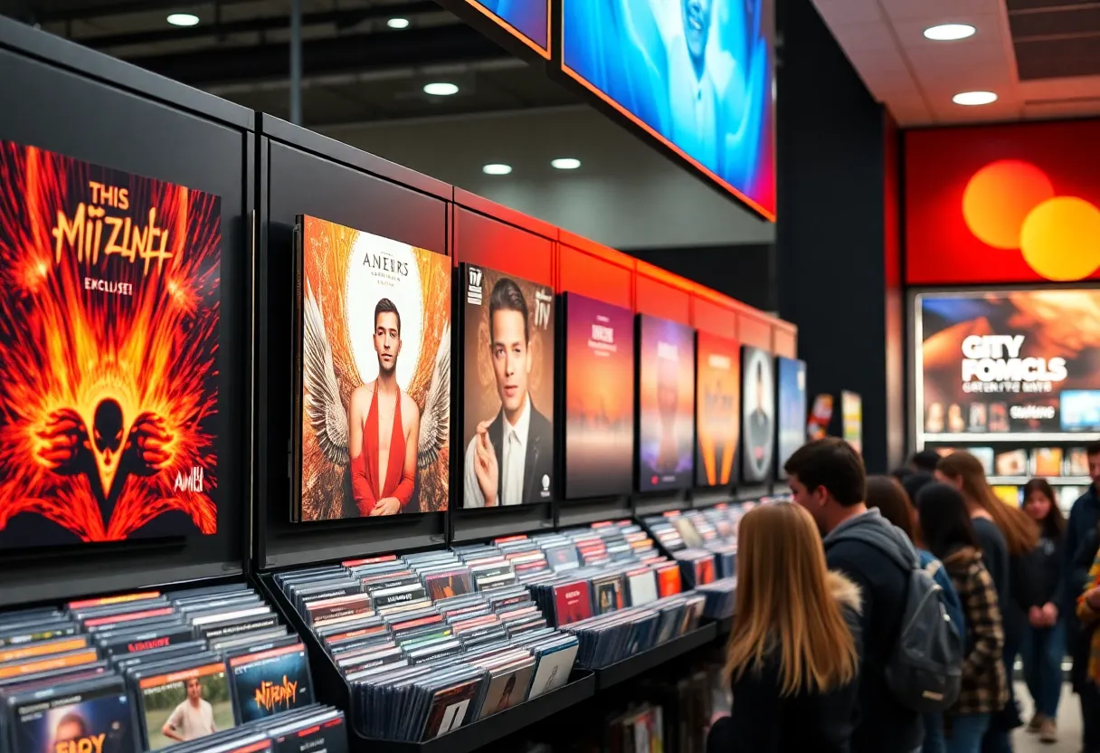 Fans at Target store for Taylor Swift album release