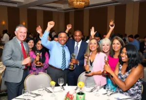A scene from the awards luncheon celebrating South Carolina's fastest growing companies.