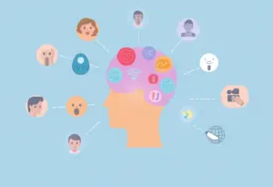 Illustration of customer psychology concepts in digital marketing