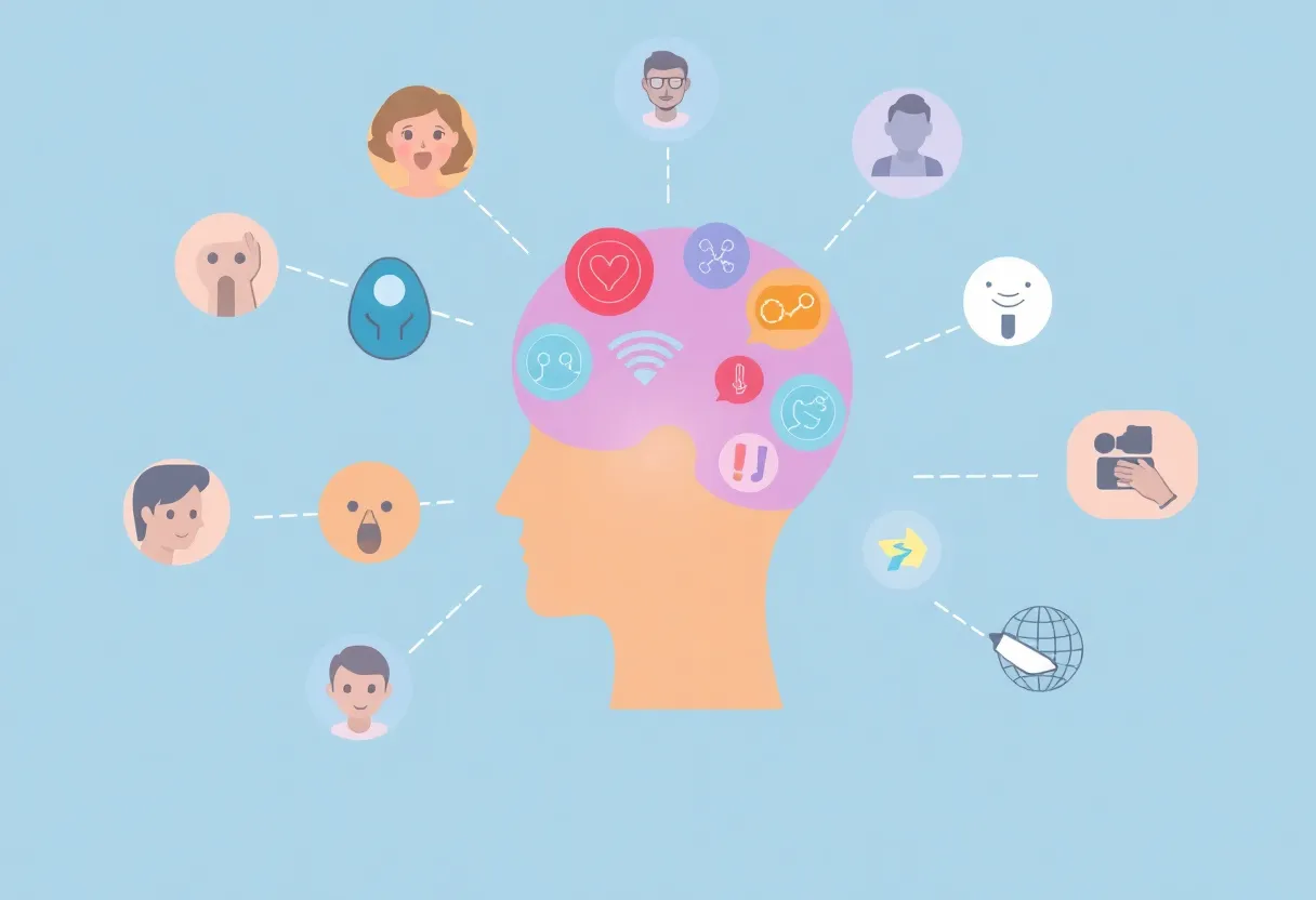 Illustration of customer psychology concepts in digital marketing