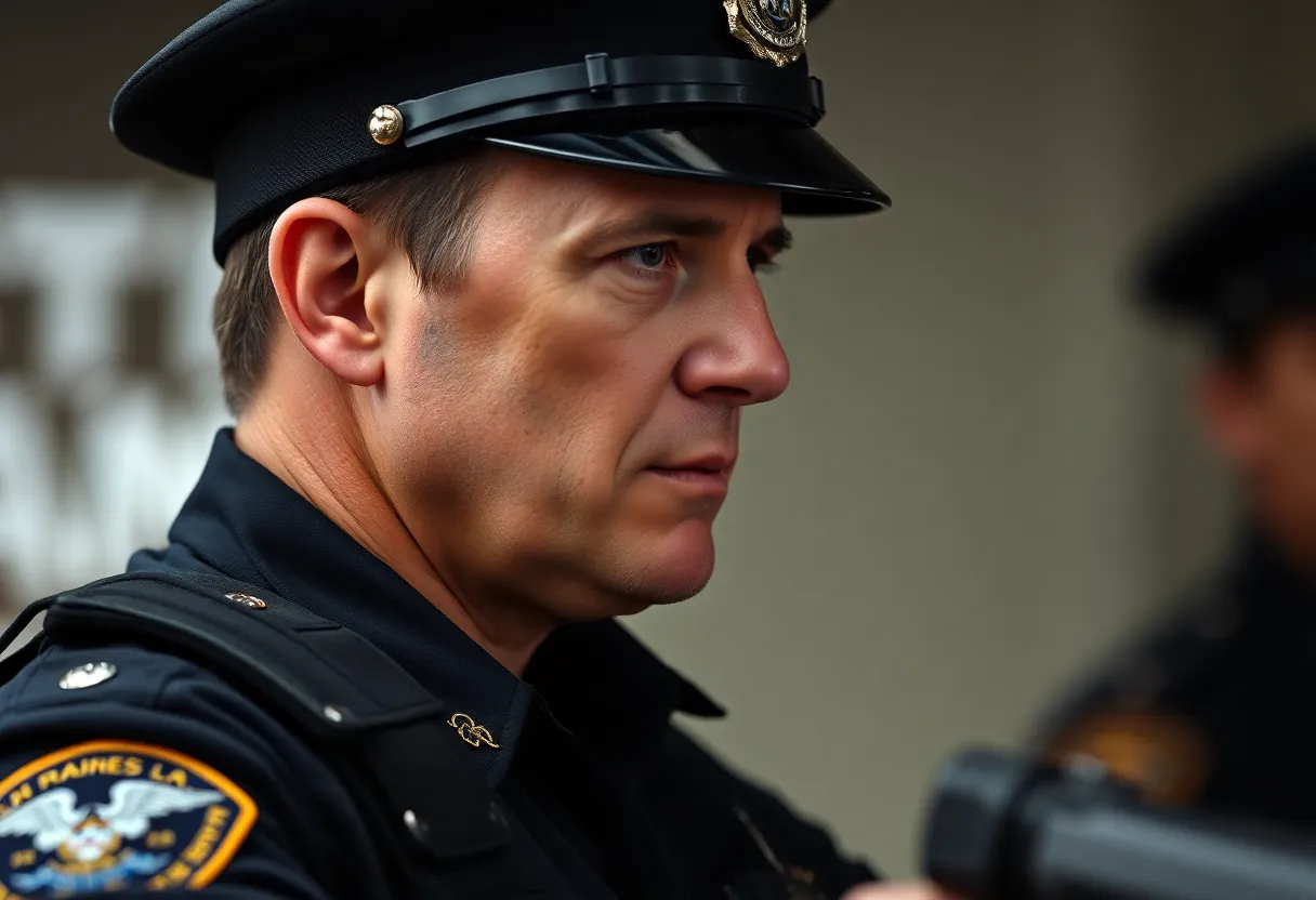 Police officer reflecting on serious law enforcement incident