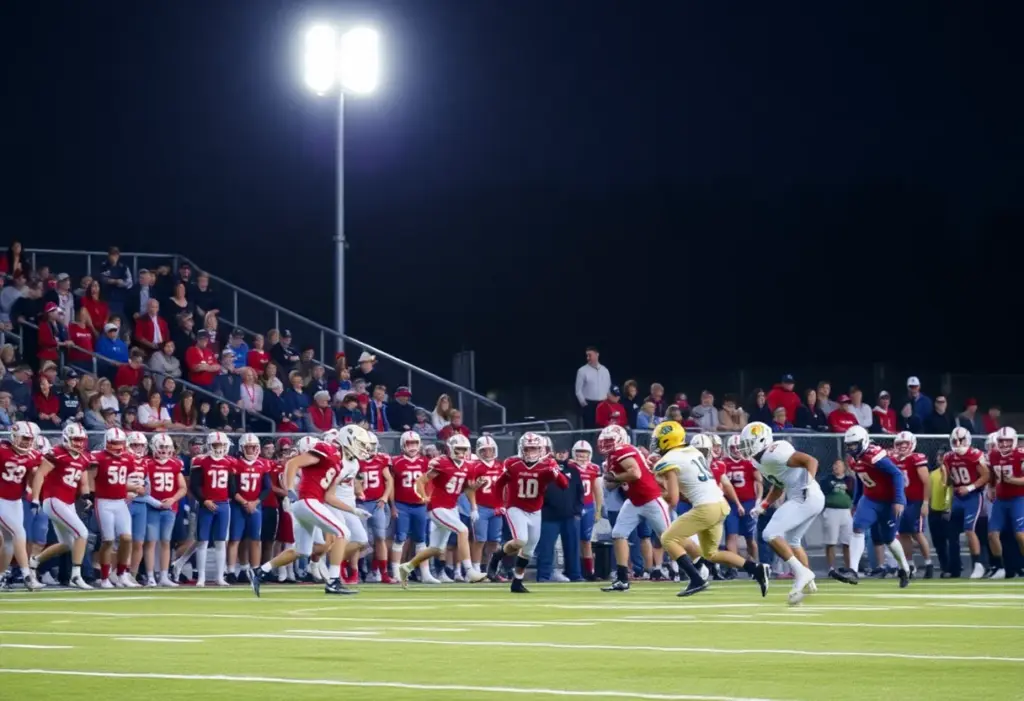 High school football teams competing during Week 9 games in South Carolina