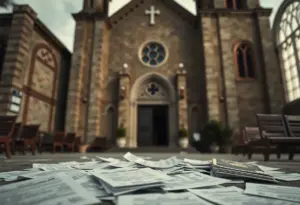 Financial documents related to church funds