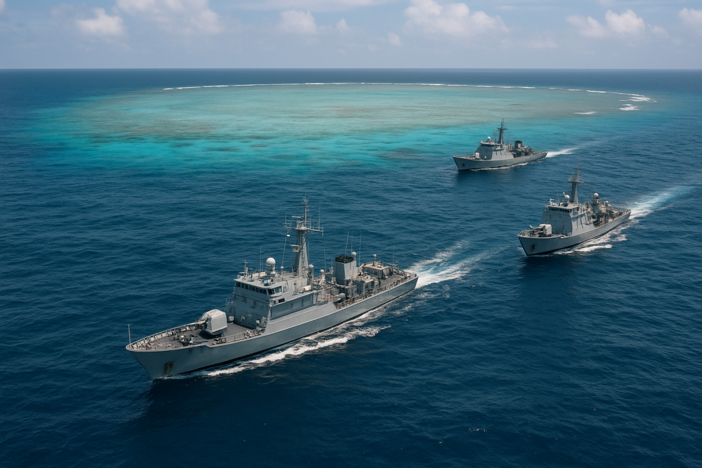 China Increases Patrols Near Scarborough Shoal Following U.S.-Philippine Drills
