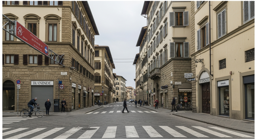 National Market Shifts and Their Local Echoes in Florence
