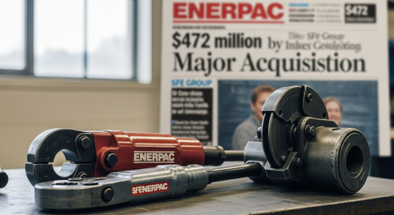 Enerpac Tool Group Acquires SFE Group in $472 Million Deal, Watched by Florence Industry