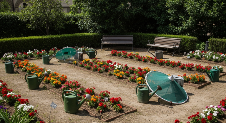Florence Gardeners Adjust Strategies for Summer Heat