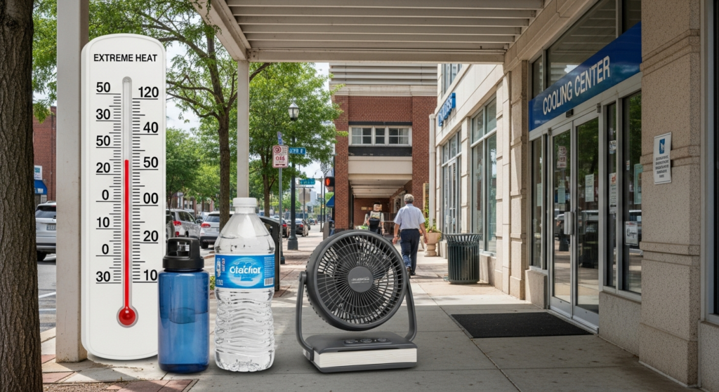 Florence Residents Brace as Historic Heat Wave Sweeps U.S. Ahead of July Fourth