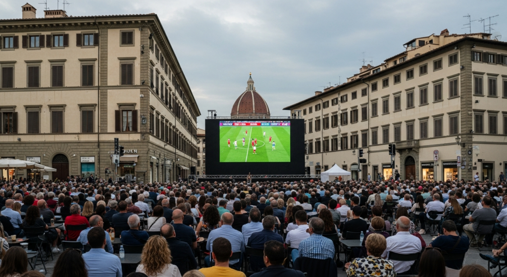 Florence Viewers Eye Prime-Time USA-Belgium World Cup Match
