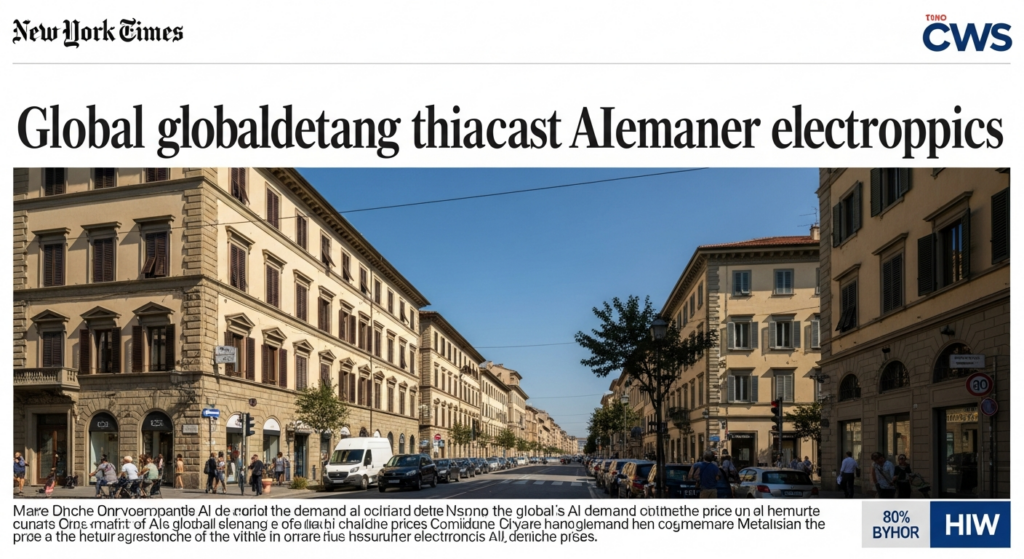Global AI Demand Poised to Influence Consumer Electronics Prices in Florence