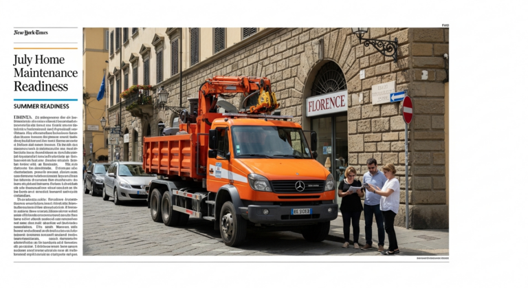 July Home Maintenance Focuses on Summer Readiness in Florence