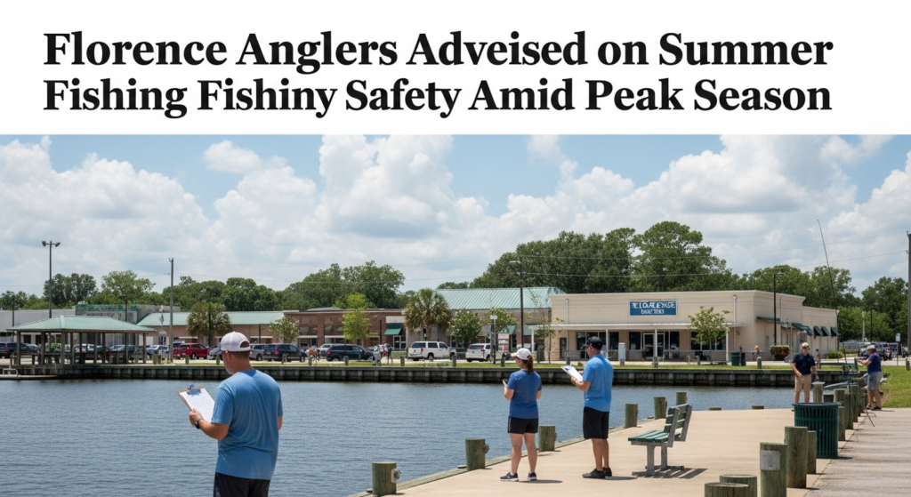 Florence Anglers Advised on Summer Fishing Safety Amid Peak Season